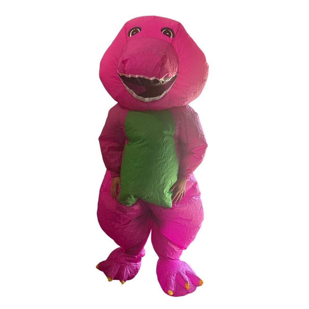 Barney Inflatable Halloween Costume Spirit 2022 One Size Works